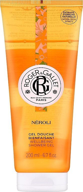 Roger&Gallet Neroli Wellbeing Shower Gel - Гель для душа — фото N1