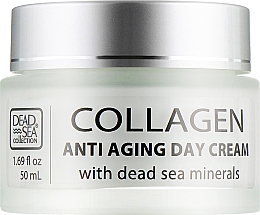 Парфумерія, косметика Денний крем проти старіння з колагеном та мінералами Мертвого моря - Dead Sea Collection Anti Aging Formula Collagen Day Cream
