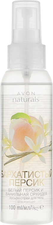 Спрей для тіла "Персик" - Avon Naturals Peach