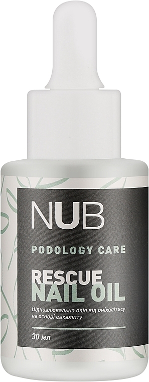 Відновлювальна олія від оніхолізису на основі евкаліпту - NUB Podology Care Rescue Nail Oil — фото N1