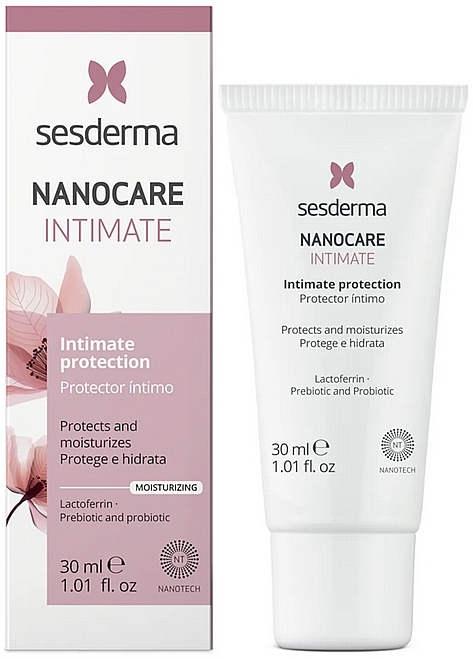 Увлажняющий гель для интимных зон - Sesderma Nanocare Intimate Protection  — фото N1