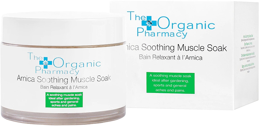 Сіль для ванни з арнікою - The Organic Pharmacy Arnica Soothing Muscle Soak — фото N1