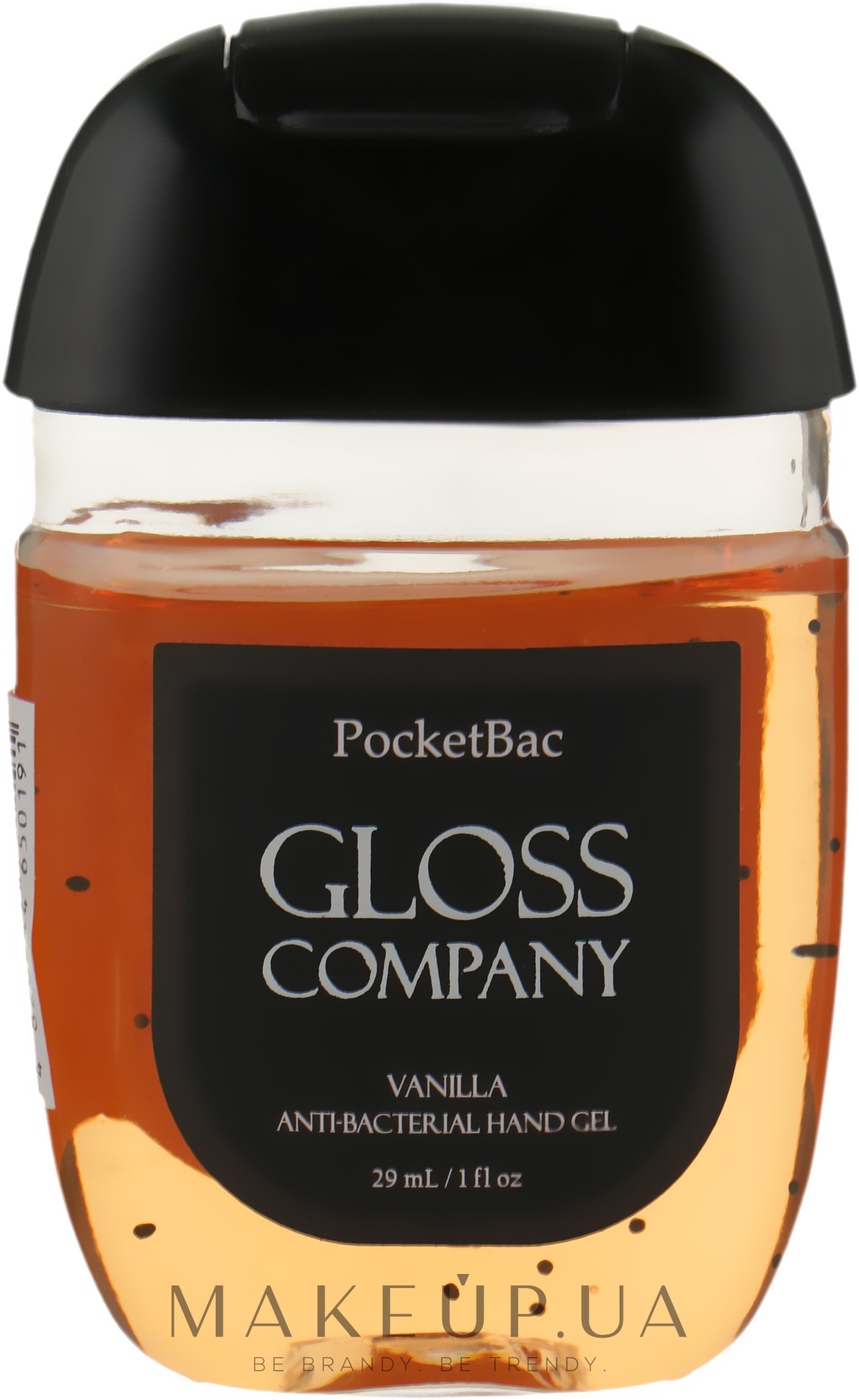 Антисептик для рук - Gloss Company Pocket Bac Vanilla Anti-Bacterial Hand Gel — фото 29ml
