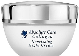 Духи, Парфюмерия, косметика Ночной крем для лица с коллагеном - Absolute Care Collagen Night Cream