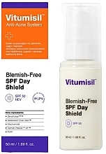 Парфумерія, косметика Денний крем для обличчя - Dermz Vitumisil Day Cream Anti Acne System SPF50+