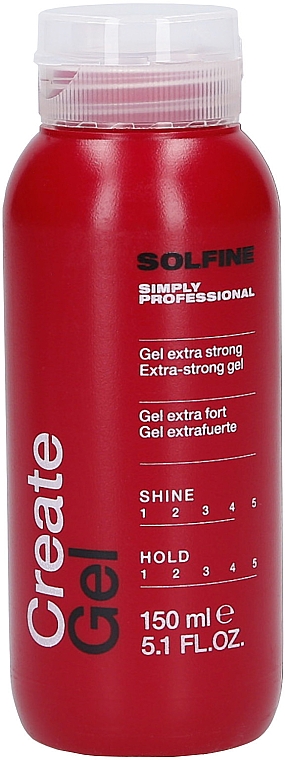 Гель для волосся - Solfine Style Create Gel — фото N1