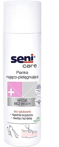 Пенка для мытья и ухода за телом - Seni Care Conditioning and Washing Body Foam — фото N3