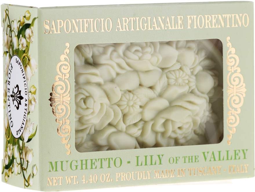 Мыло натуральное "Ландыш" - Saponificio Artigianale Fiorentino Botticelli Lily Of The Valley Soap