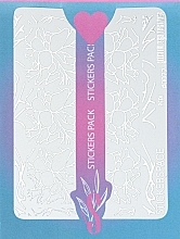 Парфумерія, косметика Дизайнерські наклейки для нігтів "Foil 0072" - StickersSpace 