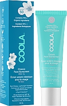 Лосьон для лица "Зеленый чай" - Coola Classic SPF 50 Face Lotion White Tea — фото N2