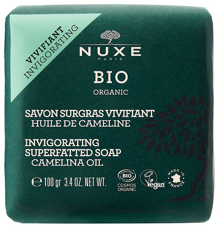 Мыло для лица и тела - Nuxe Bio Organic Vivifying Surgras Soap — фото N1