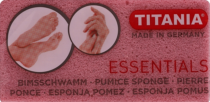 Пемза натуральная, бледно-розовая - Titania — фото N1
