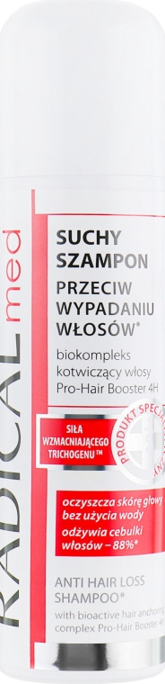 Шампунь сухий проти випадіння волосся - Farmona Radical Med Dry Shampoo From Hair Loss — фото N1