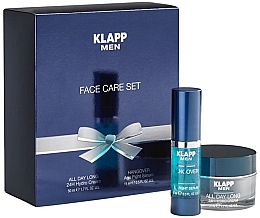 Духи, Парфюмерия, косметика Набор - Klapp Man Face Care Set (ser/15ml + cr/50ml)