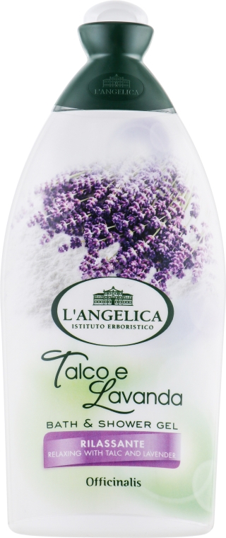 Гель для душа и ванны "Лавандовый рай" - L'Angelica Officinalis Talc And Lavender Bath And Shower Gel