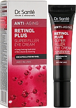 Суперфілер-крем для шкіри навколо очей - Dr. Sante Retinol Super Filler Eye Cream — фото N2