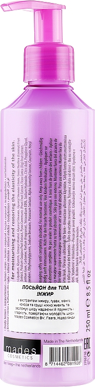 Лосьон для тела ''Атлантический инжир'' - Mades Cosmetics Body Resort Atlantic Body Lotion Figs Extract — фото N2