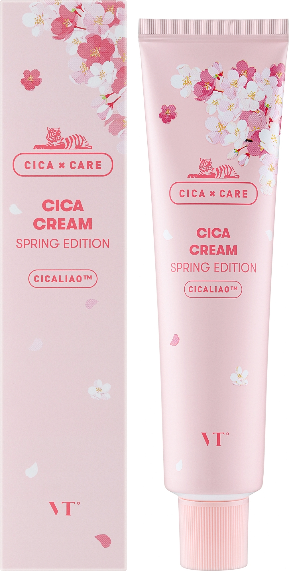 Заспокійливий крем для обличчя - VT Cosmetics Cica Cream Spring Edition — фото 100ml