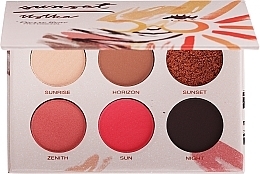 Парфумерія, косметика Палетка тіней для повік - Pierre Rene Eyeshadow Palette Sunset Ustka