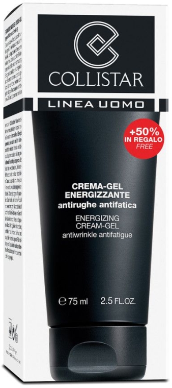 Тонизирующий крем-гель против морщин для лица - Collistar Linea Uomo Antiwrinkle Energizing Cream-Gel 