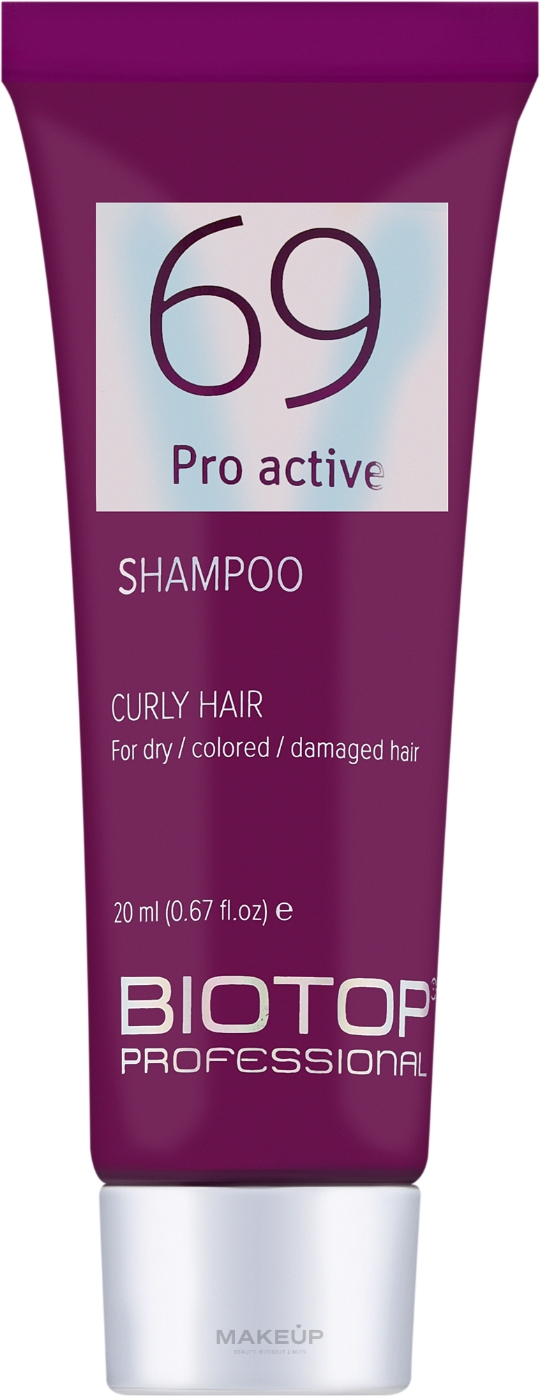 Шампунь для виткого волосся - Biotop 69 Pro Active Shampoo — фото 20ml