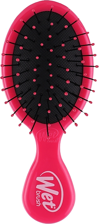 Гребінець для волосся - Wet Brush Pro Mini Lil´Detangler Punchy Pink — фото N1