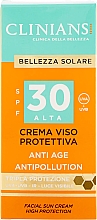 Парфумерія, косметика Сонцезахисний антивіковий крем для обличчя SPF 30 - Clinians Anti-Ageing and Anti-Pollution Facial Sun Cream