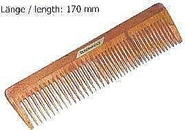 Гребінець для волосся, 17.3 см, кедрове дерево - Golddachs Comb — фото N1