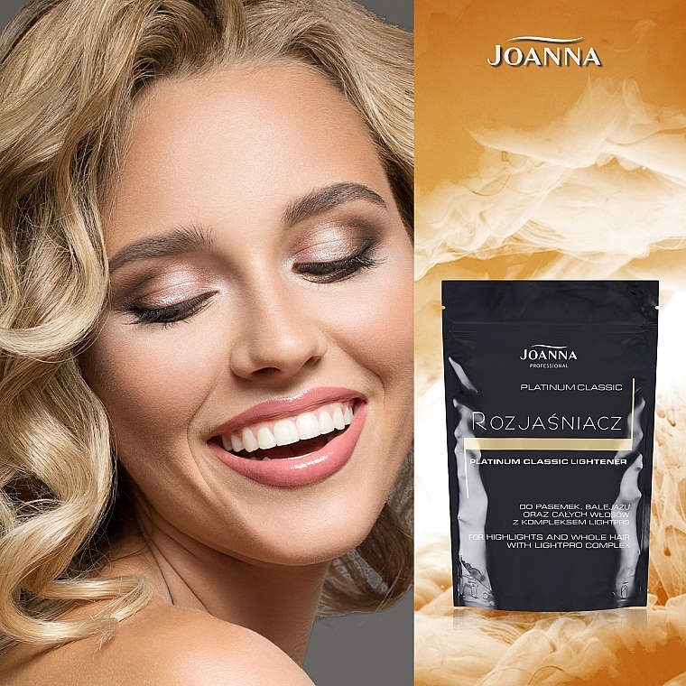 Осветлитель для волос - Joanna Platinum Classic (саше) — фото N6