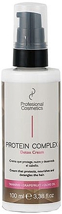 Детокс засіб для волосся - Profesional Cosmetics Protein Complex Detox Cream — фото N1