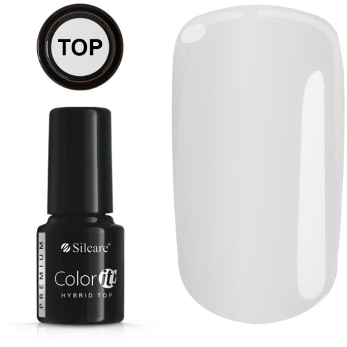 Верхнє покриття для нігтів - Silcare Color IT Premium Hybrid Top Coat Gel — фото N2