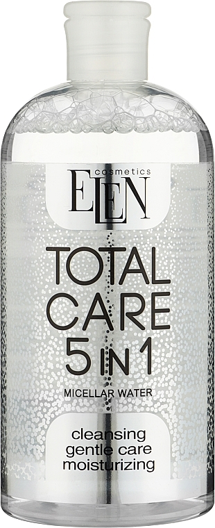 Мицеллярная вода для лица 5в1 - Elen Cosmetics Total Care Micellar Water 5in1 — фото N1