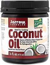 Духи, Парфюмерия, косметика Органическое кокосовое масло - Jarrow Formulas Coconut Oil