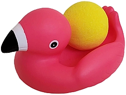 Духи, Парфюмерия, косметика Набор "Фламинго" - Bohemia Gifts Kids Bomb & Toy Set (bath/bomb/100g + toy)