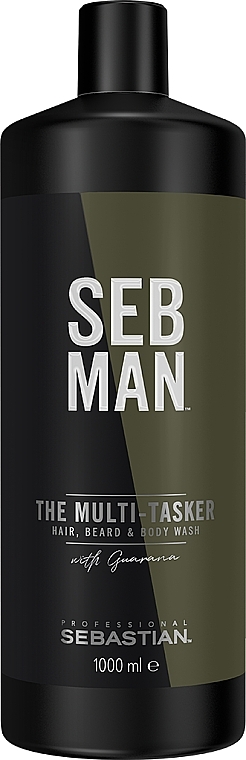 Шампунь "3 в 1" для волосся, бороди й тіла - Sebastian Professional Seb Man The Multi-Tasker — фото N3