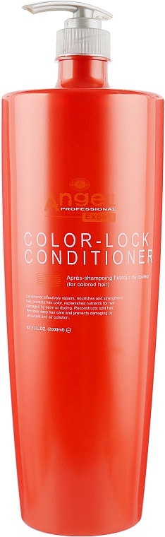 Кондиционер для волос "Защита цвета" - Angel Professional Paris Expert Hair Color-Lock Conditioner