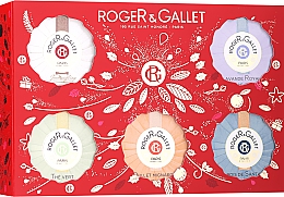 Духи, Парфюмерия, косметика Roger & Gallet Scented Soaps Set - Набор (soap/5x50g)