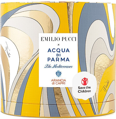 Acqua di Parma Blu Mediterraneo Arancia di Capri - Набор (edt/75ml + sh/gel/40ml + b/lot/50ml) — фото N2