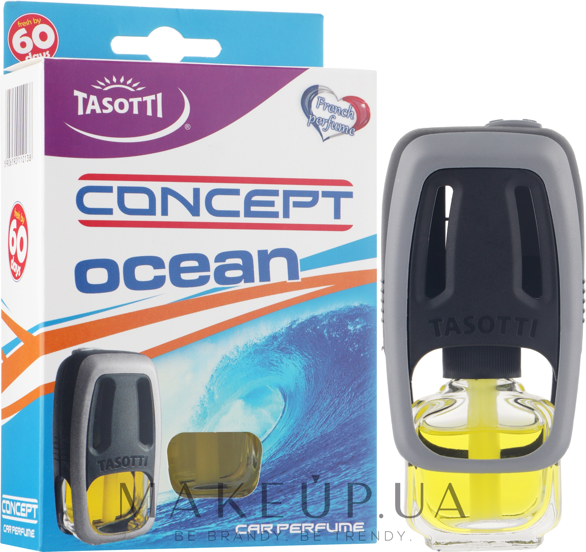Автомобильный ароматизатор на дефлектор "Ocean" - Tasotti Concept — фото 8ml