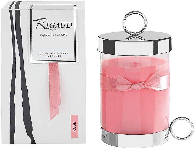 Ароматическая свеча "Роза" - Rigaud Paris Rose Scented Candle — фото N1