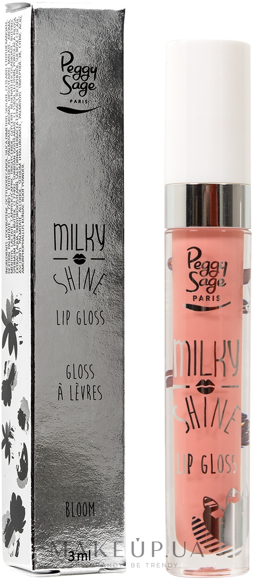 Блеск для губ - Peggy Sage Gloss Milky Shine  — фото Bloom