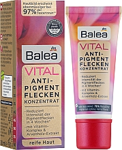 Концентрат проти пігментних плям для обличчя - Balea Vital — фото N3