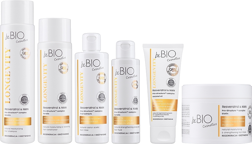 Набір "Відновлення та живлення", 6 продуктів - BeBio Longevity Natural — фото N2