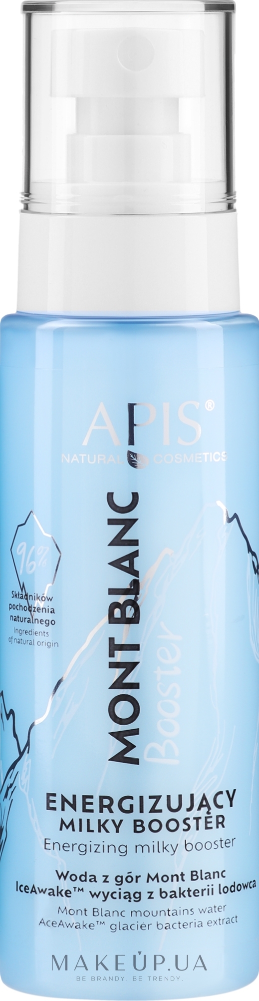 Підбадьорливий молочний бустер для обличчя - APIS Professional Month Blanc Energizing Milky Booster — фото 100ml