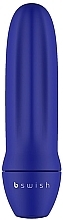 Класичний мінівібратор, синій - B Swish Bmine Basic Bullet Vibrator Reflex Blue — фото N1