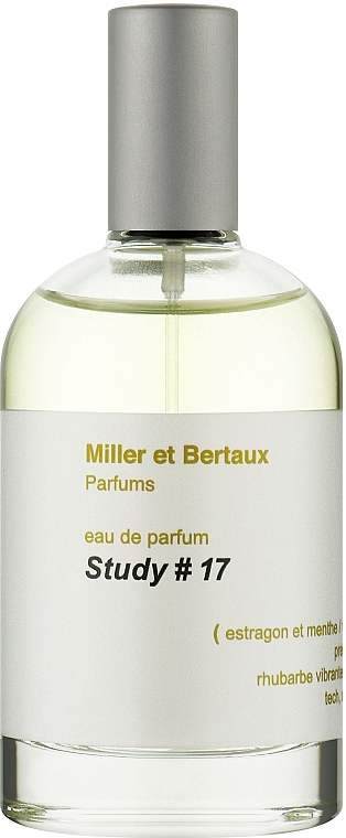 Miller et Bertaux Study #17 - Парфюмированная вода