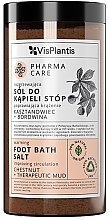 Парфумерія, косметика Сіль для ніг "Кінський каштан + грязь" - Vis Plantis Pharma Care Foot Bath Salt