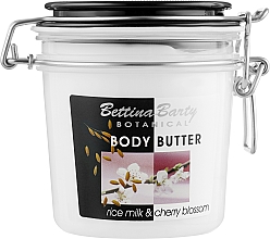Парфумерія, косметика Масло для тіла "Рисове молоко й вишня" - Bettina Barty Botanical Body Butter Rice Milk & Cherry Blossom