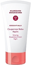 Парфумерія, косметика Нічний релаксувальний крем проти куперозу - Hildegard Braukmann Essentials Couperose Relaxing Cream Night
