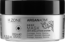 Аргановая маска для волос - H.Zone Argan Active Deep Masker — фото N1